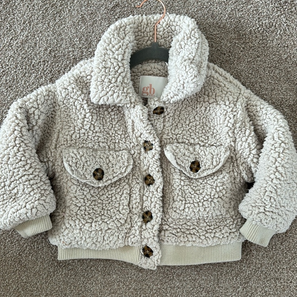 GB girls Sherpa coat